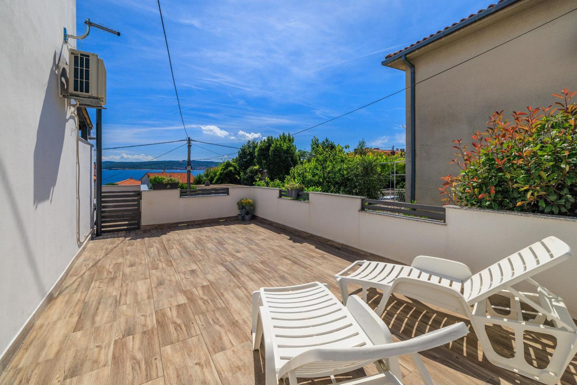 Apartments Luna Crikvenica Bagian luar foto